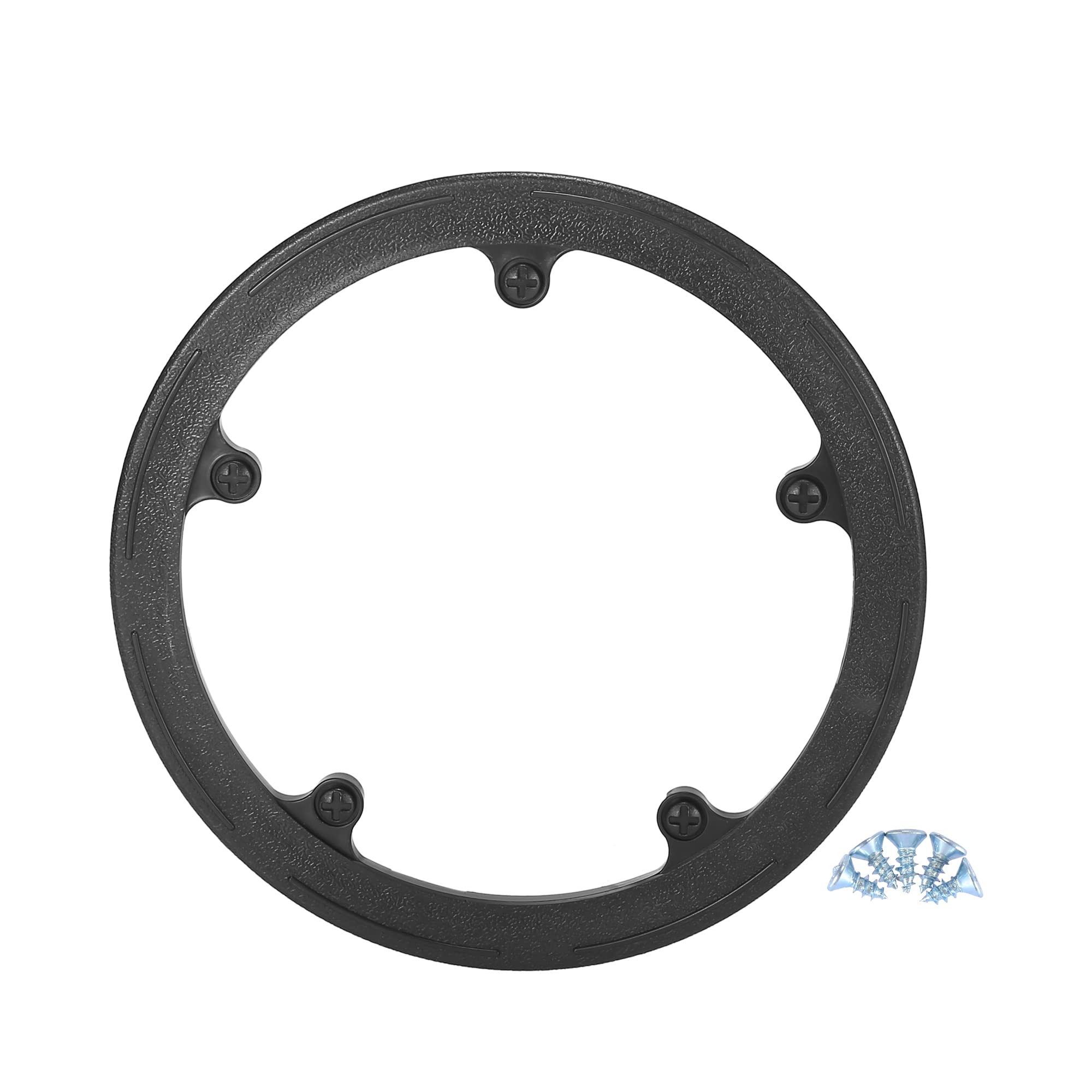 X AUTOHAUX 44 Teeth 8.3cm 5 Holes Bicycle Crankset Chain Wheel Cover Black