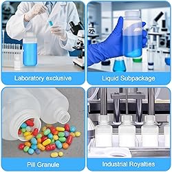 LZHNB 16oz/500ml Plastic Sample Bottles with