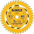 DEWALT Circular Saw Blade, 6 1/2 Inch, 40 - Tooth (DWA261240)
