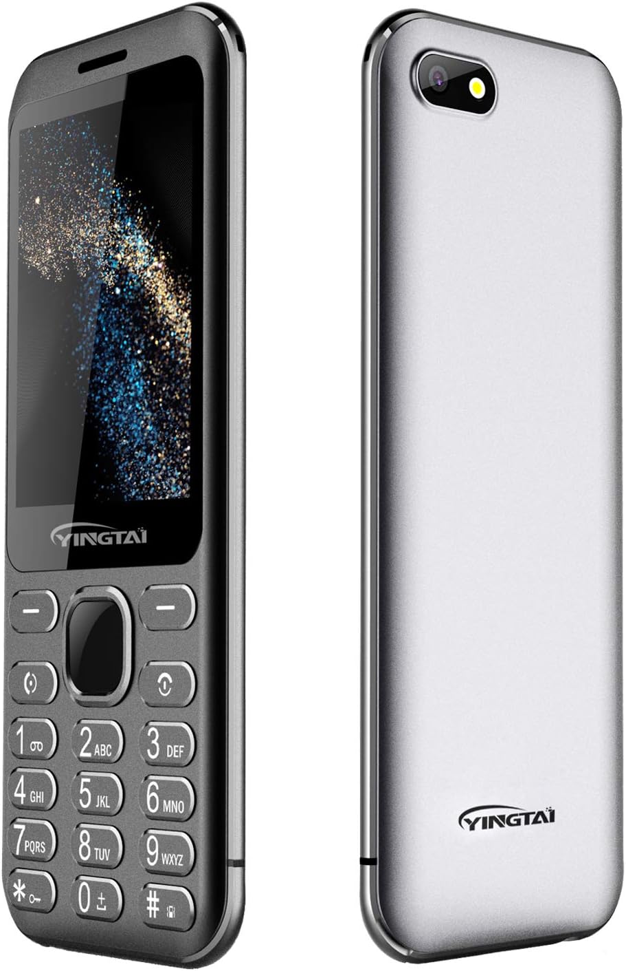 Factory custom S1 candy bar function phone Dual card 2.8 inch elderly phone Multi-language Foreign trade mobile phone (Gold)