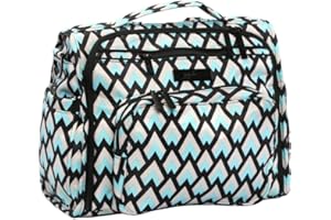 Ju-Ju-Be Onyx Collection B.F.F. Convertible Diaper Bag, Black Diamond, One Size
