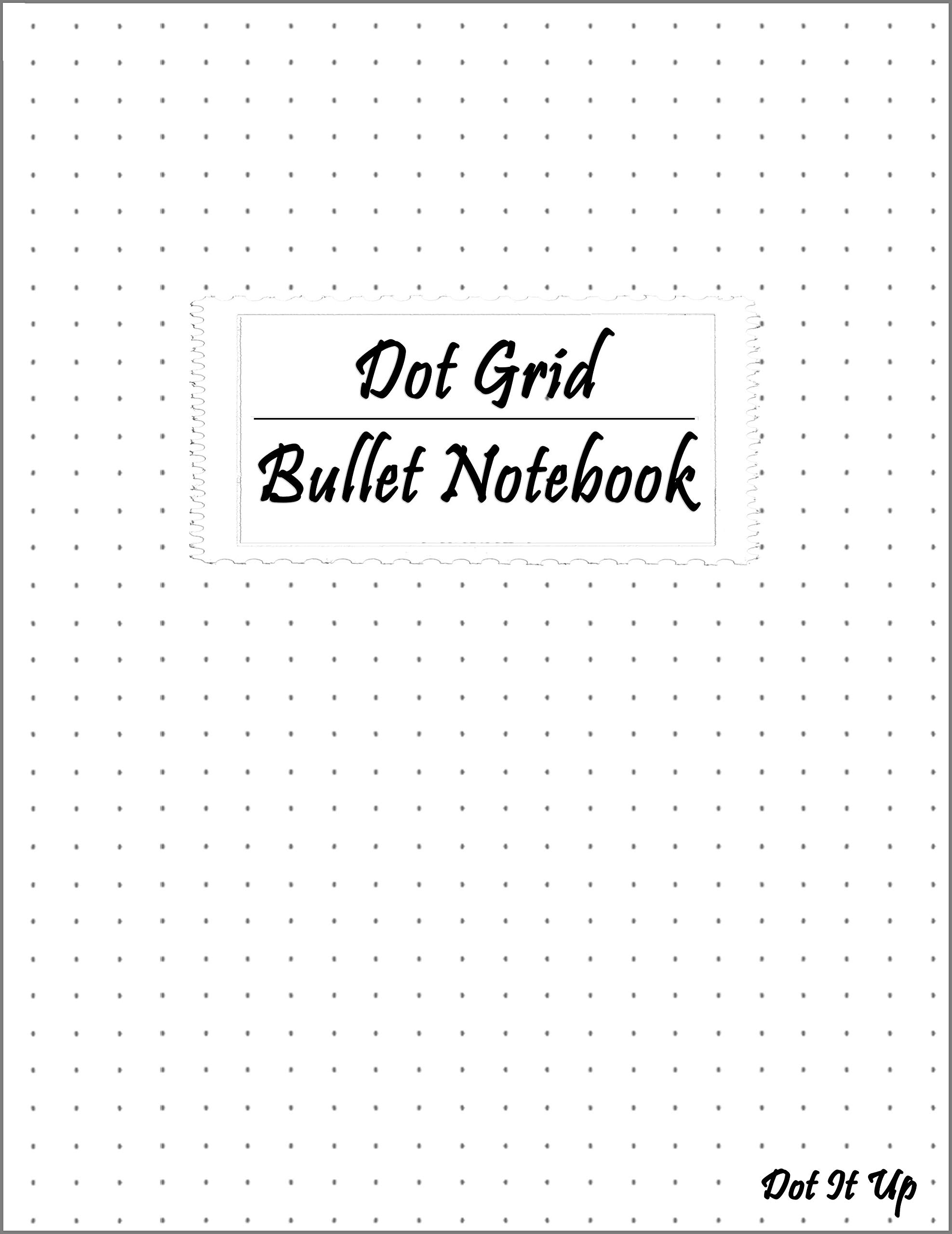 Dot Grid Bullet Notebook Dot It Up Bullet Journal With 160 Dot Grid Bullet Pages And Sample Creative Ideas White Dans Blank Books Dans Daniel Henderson Books Amazon