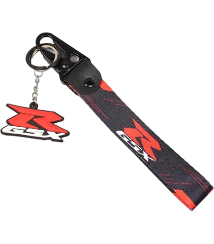 Amazon.com: Motorcycle Key Chain Embroidered Tag Automobile Car