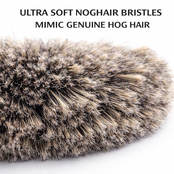 HI-TECH NOGHAIR WASH BRUSH – 14″ MULTI-LEVEL CAR WASH BRUSH TB-14X3CR – SOFT BRISTLES FOR SCRATCH-FREE CLEANING – FOR CARS, TRUCKS & SUVS – FITS THREADED HANDLE