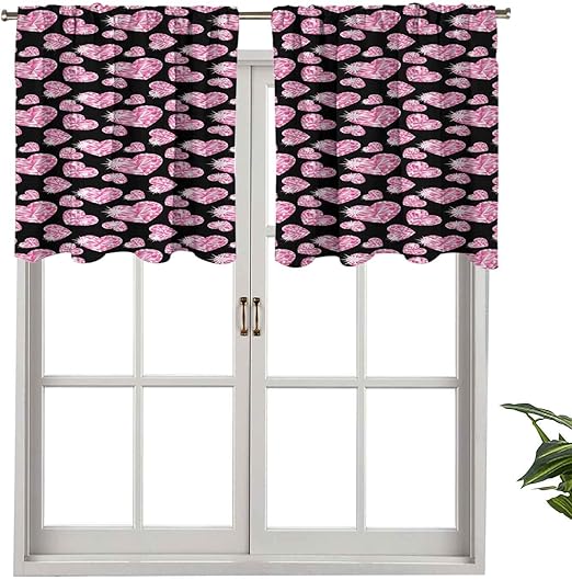 Hiiiman Cortina con aislamiento térmico para decoración del hogar