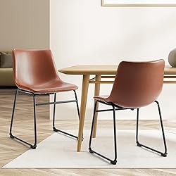 JHK 18 Inch Counter Height Bar Stools Set of