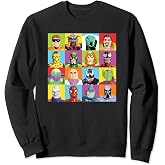 Marvel Spider-Man: Beyond Amazing Vintage Retro Villains Sweatshirt