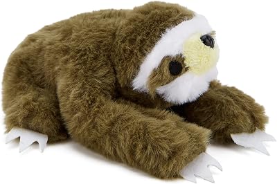 Zappi Co Sloth Plush Toy 12-15 cm Safari Animals Collection Cuddly Stuffed Toy