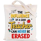 Teacher Valentine Gift Tote Bag, Teacher Tote Bag Appreciation Gifts Birthday Anniversary Retirement, Teachers End of Year Gifts Reusable Grocery Bags, Teachers Graduation Gift Womens Bags and Totes