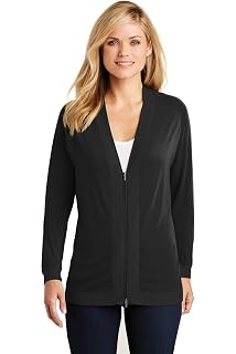 Shop Port Authority Ladies Marled Cardigan Sweater | UP TO 52% OFF