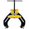 Strong Hand Tools, Pipe Alignment Clamp, Pipe Diameter Capacity: 2" - 6", Fit-Up Clamp, Quick Acting Screws, Stainless Steel Contact Adjustment Screws, CPA60