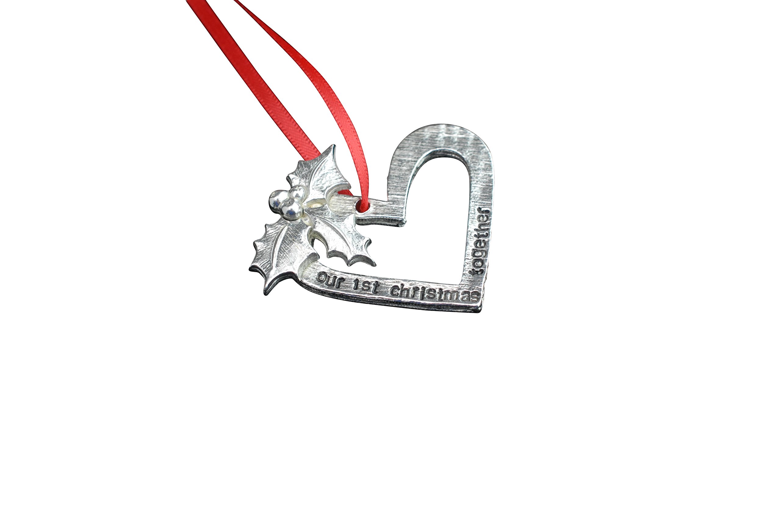 1st Anniversary Christmas Tree Decoration - Reads Our 1st Christmas Together