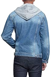 Victorious Men's Casual Layered Ripped Distressed