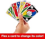 Mattel Games UNO Flex Card Game 2-8 Players Ages 7+ Brand Juegos Mattel view 5