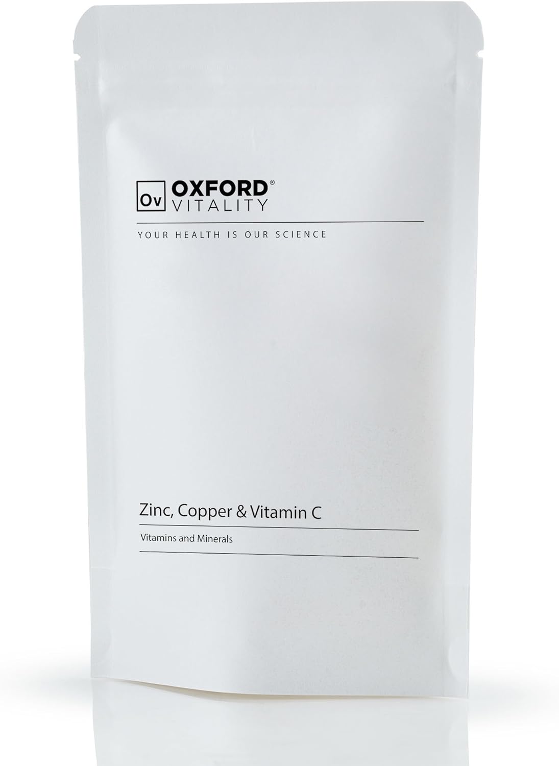 Oxford Vitality Zinc Copper & Vitamin C Tablets, Pack of 500