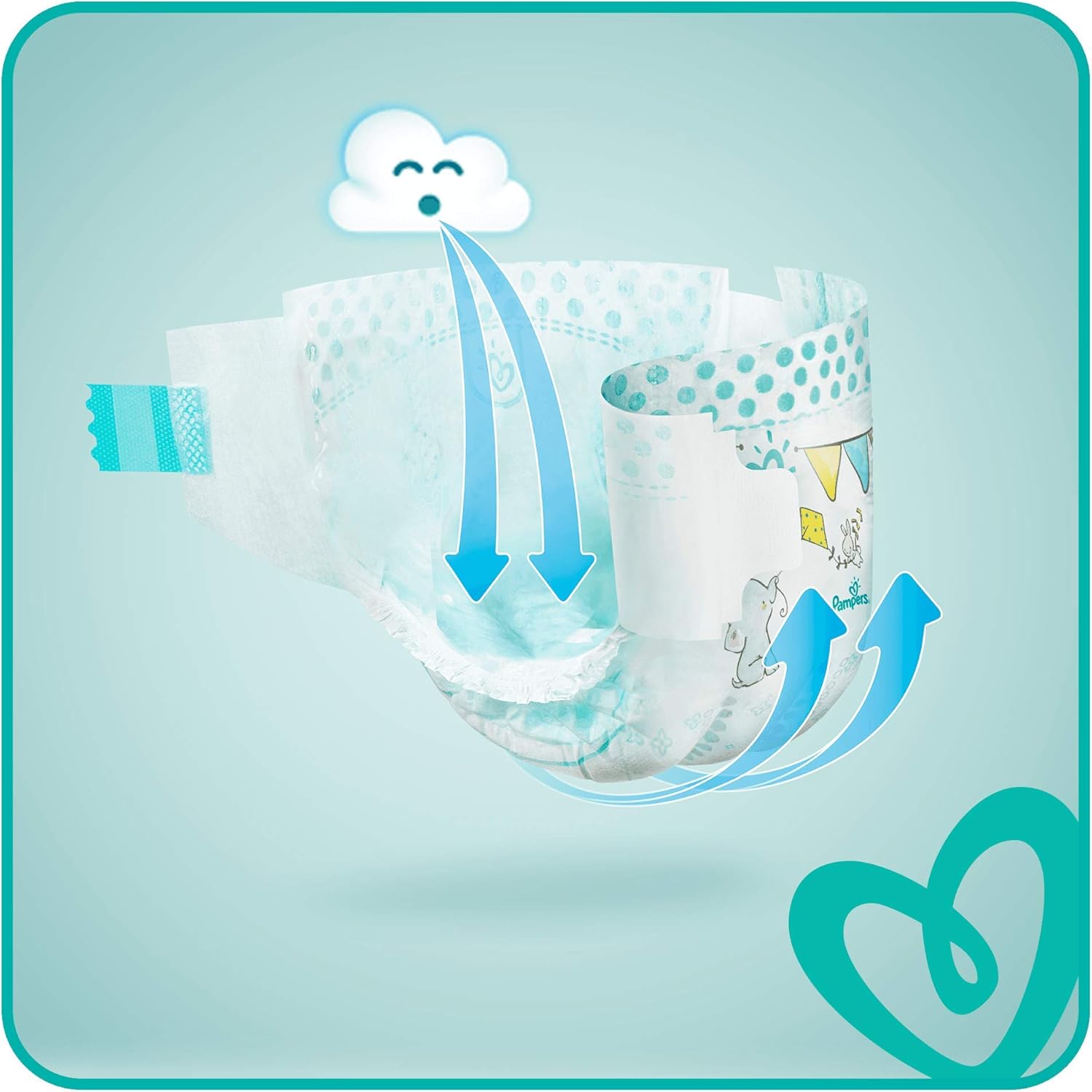pampers air channels