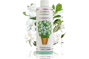 Perfect Plants Gardenia Liquid Fertilizer | 8oz. Tailored Bloom Boosting Plant Food | Great for Indoor Outdoor Flowering Plan
