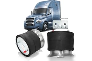 YUANJUFITT 1PCS Air Spring Bags for Freightliner Rear Air Suspension Spring Set for Freightliner Cascadia FLD Kenworth Peterbilt 6813200017 W013589781 W013778537 W013778536 1R12603