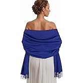 RUI VTRON Pashmina Shawl Wraps for Women Large Winter Scarf Soft Shawls and Wraps for Evening Dresses Shawl for Wedding