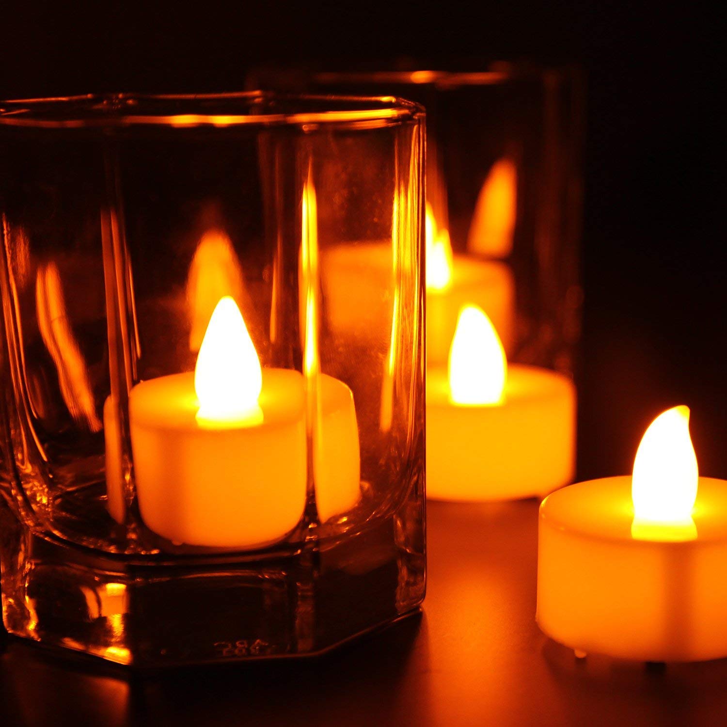 Flameless Candles, LED Tea Light Candles With Battery