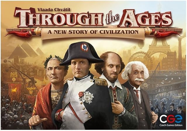 Amazon スルー ジ エイジズ 文明の新しい物語 Through The Ages A New Story Of Civilization 並行輸入品 ボードゲーム おもちゃ