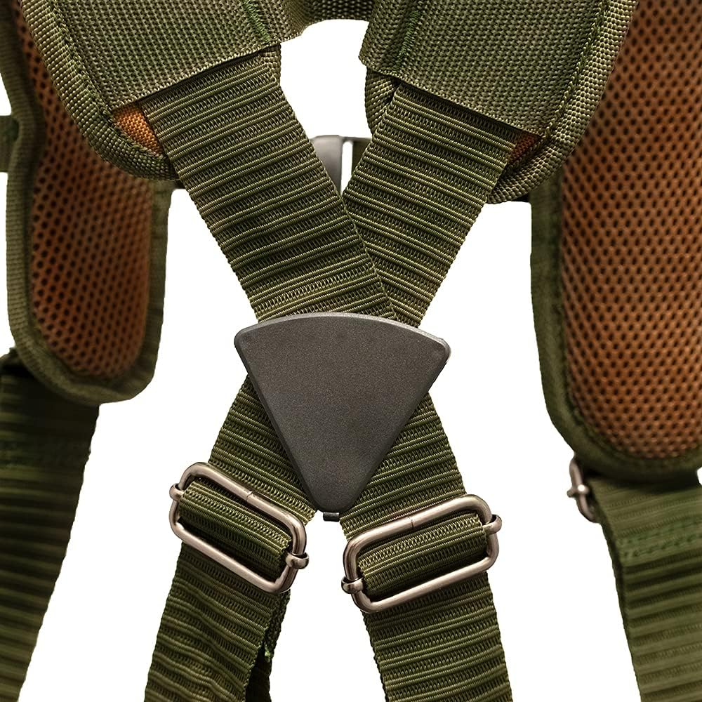 Bucket Boss - AirLift Tool Belt with Suspenders, Tool Belts - Original Series (50100), Brown, 52 Inch - Tool Belts - 