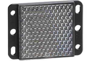 Telemecanique Sensors XUZC50 Photoelectric Sensor Reflector, Polarized for Retroreflective Systems, 50 X 50 Mm