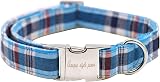 Unique style paws Dog Collar with Bowtie Adjustable Cotton Bandana Bow Tie view 4