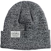 Coal Headwear Uniform Low Knit Cuff Beanie Hat - Low Profile Shallow Fit, Rib Knit, Soft Acrylic - Winter Outdoor Casual