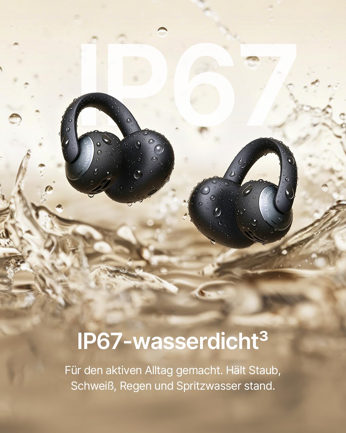 Baseus Bowie MC2 Open Ear Kopfhörer, Clip-On Earbuds 7