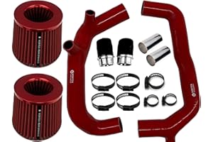 Turbo Intake Inlets Pipes Adapters for BMW N54 135i 335i 535i E90 E91 E92 RED RDAF V3