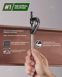 Highcraft DMQV-QM38-10 Heavy Duty Industrial Purlin