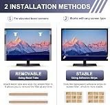 LAMA 24 Inch Blue Light Blocking Screen Protector 16:9 531x298mm Anti Glare Eye view 7
