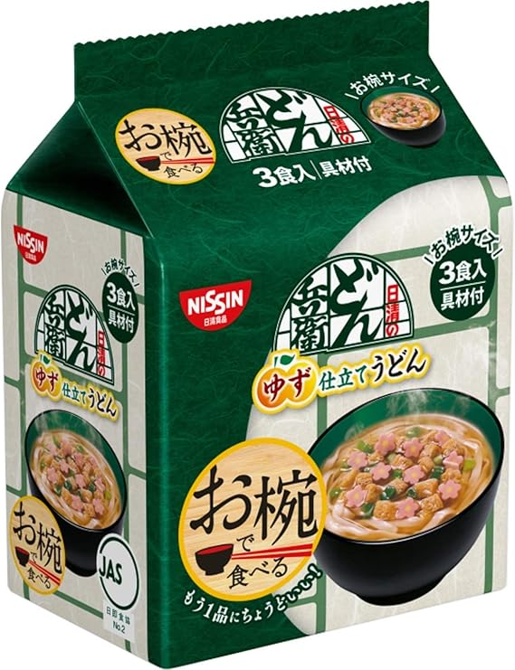 Amazon 日清食品 お椀で食べるどん兵衛 ゆず仕立てうどん 3食パック 90g 9パック どん兵衛 食品 飲料 お酒 通販