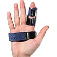Trigger Finger Splint for Right and Left Hand, Mallet Finger Brace for Index Middle Ring Pinky, for Straightening Dislocated Fingers, Releasing Arthritis Pain
