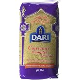 Dari Premium Moroccan Couscous (Whole Wheat), 2.2 Pound (1.0 Kg)