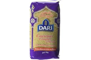 Dari Premium Moroccan Couscous (Whole Wheat), 2.2 Pound (1.0 Kg)