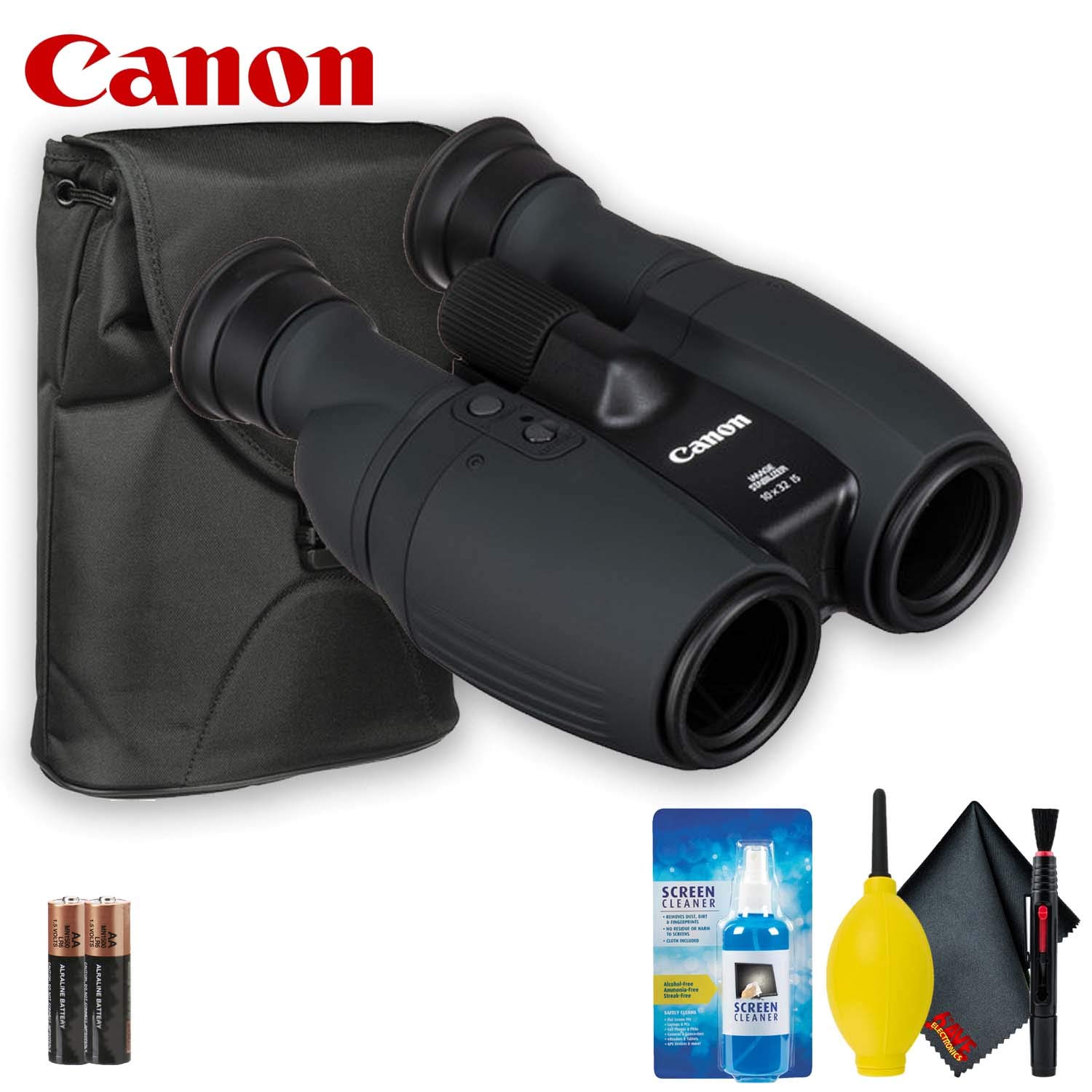 Canon 10x32 is Image Stabilized Binocular Base Accessory Bundle ...