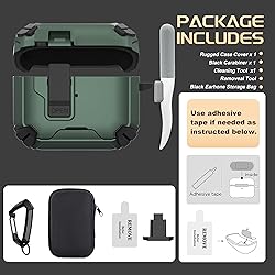 Maxjoy for AirPods 4 Case Cover 2024, AirPods 4th
