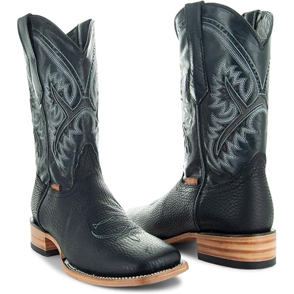 Amazon.com | Soto Boots Mens Distressed Leather Cowboy Boots