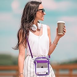 USPECLARE Clear Purse Stadium Transparent Messenger