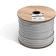 fast Cat. Cat6 Direct Burial Outdoor Ethernet Cable - 1000Ft Waterproof Cat6 Cable with 23AWG Solid Copper Conductors - CMX, 