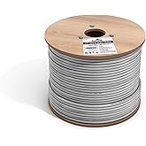 fast Cat. Cat6 Direct Burial Outdoor Ethernet Cable - 1000Ft Waterproof Cat6 Cable with 23AWG Solid Copper Conductors - CMX, 