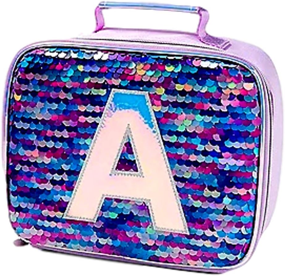 justice sequin lunch box