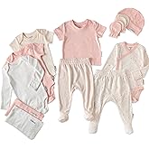Butterblu Welcome Home 14-Piece Baby Gift Set Organic Cotton Layette Clothing in Box for Boys & Girls