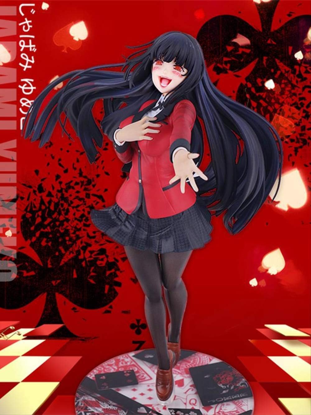 Kotee 22cm Anime Model Games Anime Doll Ornaments Anime Figure Kakegurui Jabami Yumeko Handmade Model 1 8 Adult Pvc Figure Action Figure Desktop Darling Statue Anime Model Decoration Art Gift Futsal Bandara Team