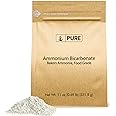 Pure Original Ingredients Ammonium Bicarbonate (11oz) Baker's Ammonia, Traditional Leavening Agent, Food Grade