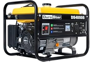 DuroStar DS4000S Portable Generator, Yellow/Black