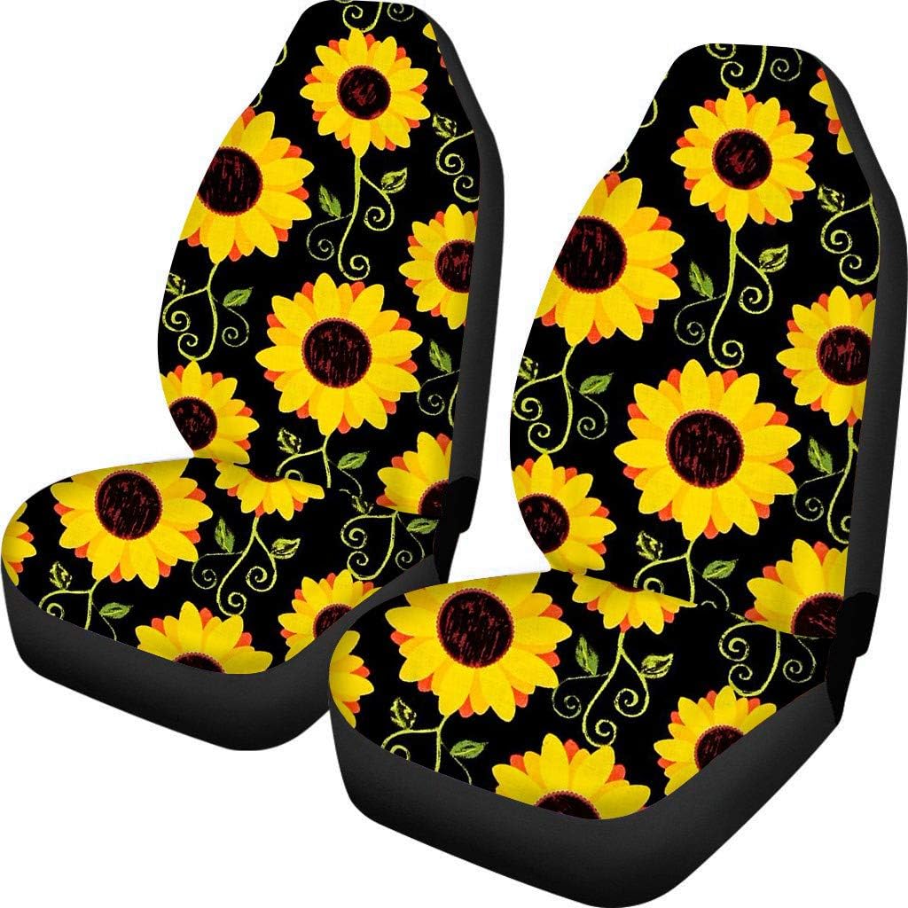 yellow seat covers