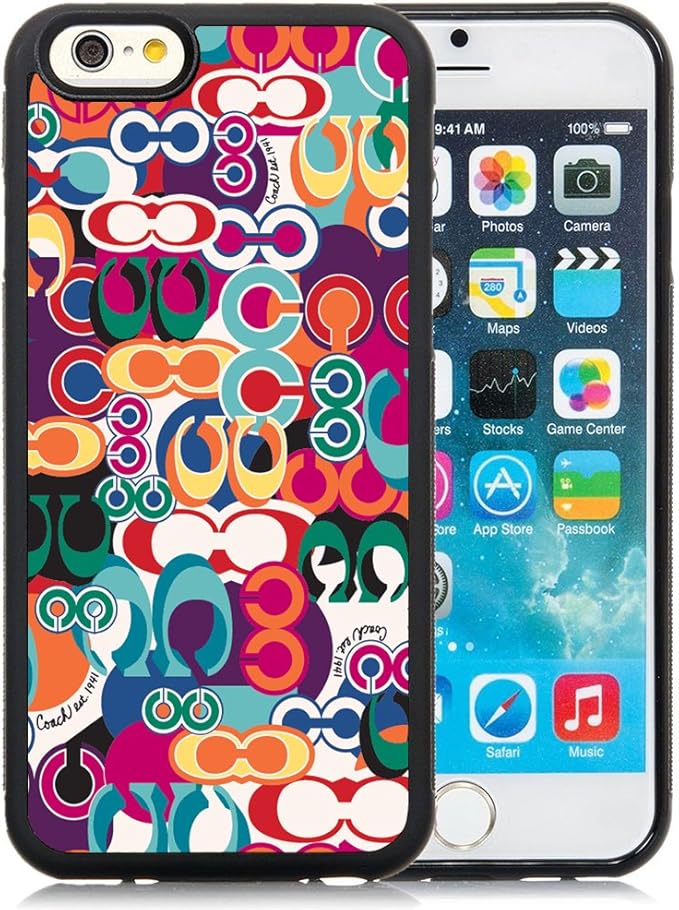 Coach Iphone 6 Case,Coach 58 Black Iphone 6 4.7 Inches